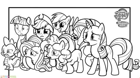 Mewarnai kuda poni my little pony coloring pages animation. 70+ Gambar Mewarnai My Little Pony Terbaik - Hoganig
