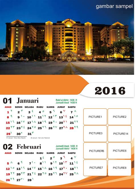 Download 30 desain kalender 2020 super keren. 35+ Desain Kalender Sekolah Keren Cdr