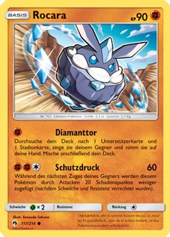 Zwar beherrscht es keine strahlenattacken, die darauf hinweisen, kann jedoch diese energie in. Rocara | Pokédex