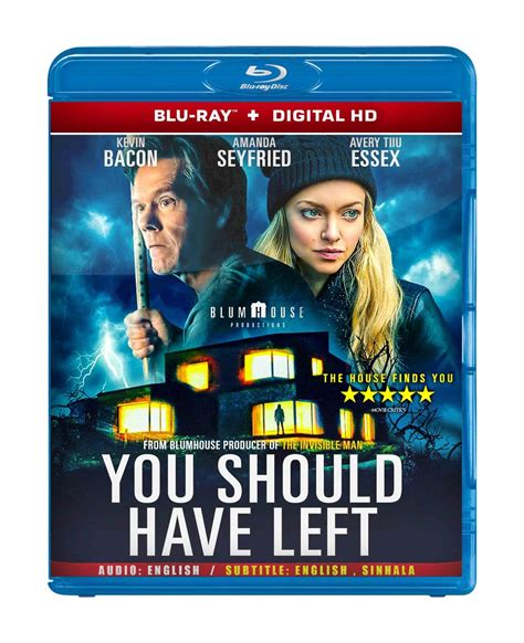 Must watch movies in 2020. You Should Have Left ( Blu-ray 2020) Region free !!! - Blu ...