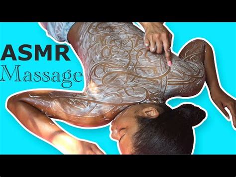 However, even the best back massage should never be the sole. ️ ASMR ️ Relaxing BACK MASSAGE Soft Scratching, SCRUB ...