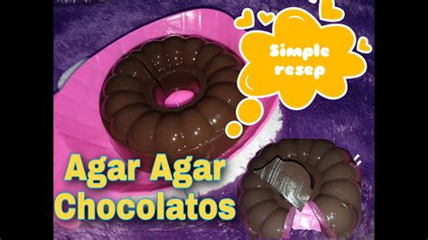 Pek bekas kecil penuh dengan keju untuk cookies butter peanut crisp cookies mentega kacang dibuat lebih baik dengan bijirin beras dan coklat chips. Agar - Agar Coklat Chocolatos || Resep dan Cara Membuat ...