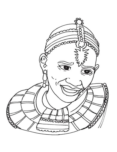 When you think about africa, you certainly imagine savage animals (from monkeys to elephants, and for sure the king : African People Coloring Pages at GetDrawings | Free download