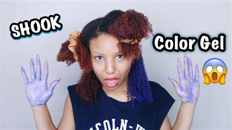 Hair loss treatments └ hair care & styling └ health & beauty все категории antiques art baby books & magazines business & industrial cameras & photo cell phones & accessories clothing. COLOR GEL ON NATURAL HAIR?! | Temporary Hair Dye... It's A ...