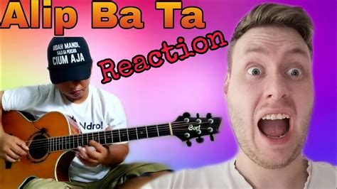 Pabila ku jemu pejamkan mataku ku masuk ke alam khayalku. Alif Ba Ta Guitarist Reaction