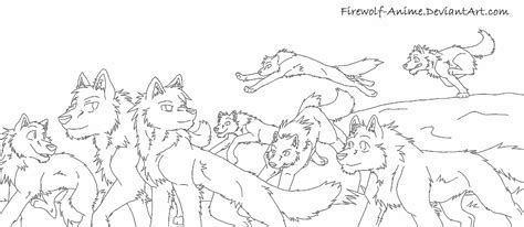 Roblox offers many popular games featuring wolves, such as wolf islands, life as a wolf, be a wolf, life as a yellowstone wolf, winter wolf life, wolfquest and clan of the shadow wolves. Wolf Pack of 8 Line Art by Firewolf-Anime.deviantart.com ...