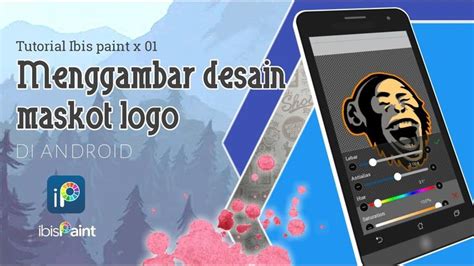 Namun, di ibispaint, anda akan menemukannya dalam bentuk aplikasi. Tutorial ibis paint x | Menggambar maskot logo