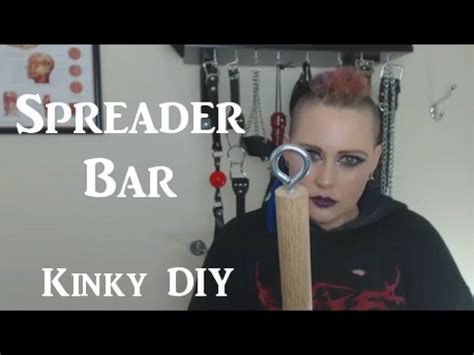 Some are designed for cuffing just the wrists, just the ankles, or both. Easy to Make Spreader Bar Tutorial - Kinky DIY BDSM Toys ...