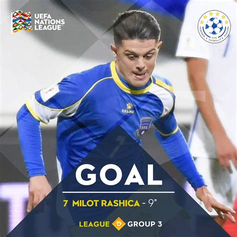 Goall! Milot Rashica scores. Faroe Islands 0-1 Kosovo ...