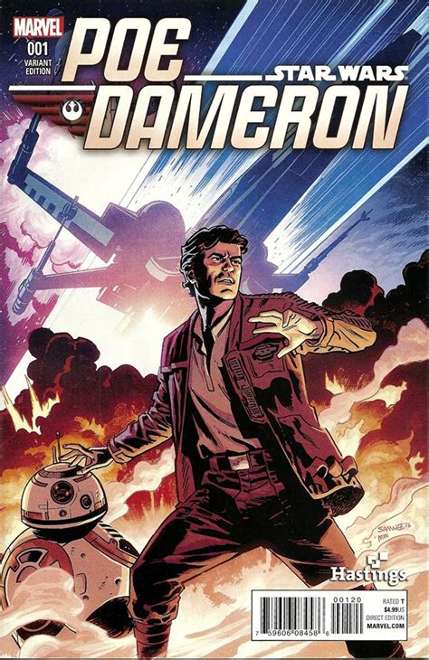 Poe dameron │ everybody loves me│. Poe Dameron #1 (Chris Samnee Hastings Variant Cover ...