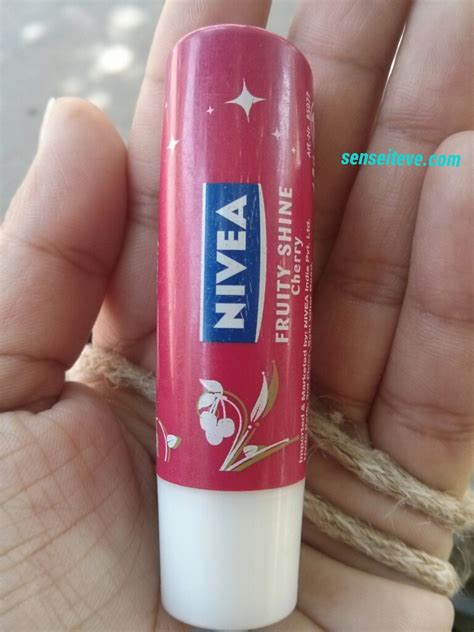 Nivea fruity shine cherry lip balm. Nivea Lip Care Fruity Shine Cherry Lip Balm Review
