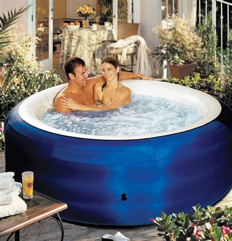 Enjoy a massaging bubble bath mat. If you don't own a jacuzzi you could get an Inflatable tub ...