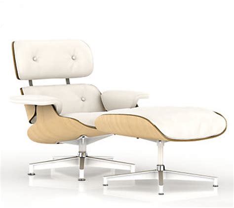 When we began manufacturing the eames lounge chair and ottoman in 1956, there was nothing else like it. eames lounge chair in white ash. so nice! | Furniture ...