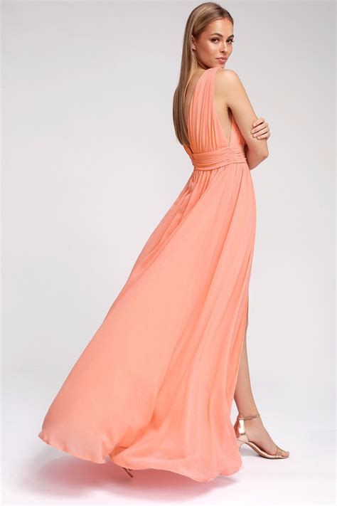 And the delicate light pink color is such a timeless choice for spring and summer events! Light Pink Gown - Maxi Dress - Sleeveless Maxi Dress - Lulus