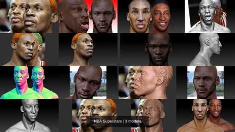 Последние твиты от superstar (@superstargshow). 3D NBA Superstars | CGTrader