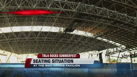 Visiting team bench in front of section 122. BMO Harris Pavilion Draws Mixed Reaction - YouTube