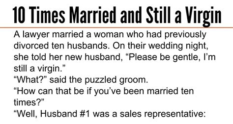 Depending on the law of the foreign if you get married abroad and need to know if your marriage will be recognized in the united states and what documentation may be needed, contact. On Their Wedding Night, He Asked Her About Her Previous ...