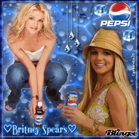 Britney spears will forever be a part of the pepsi family. Britney Spears Pepsi Picture #125610845 | Blingee.com