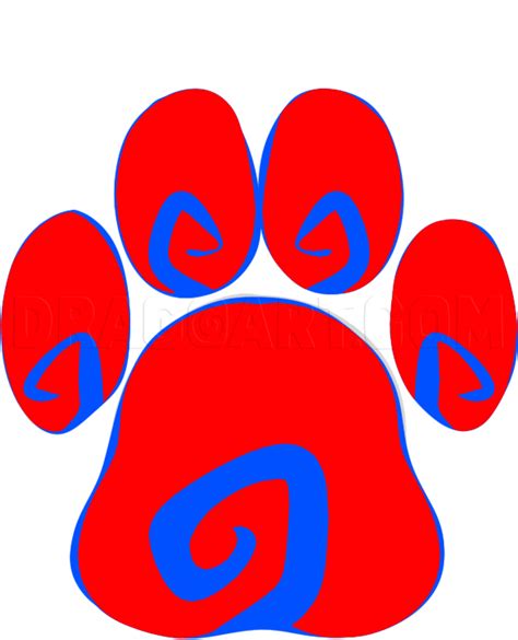 In this simple step by step guide learn how to draw a dog in a simple and interactive way. How To Draw A Tribal Paw, Tribal Paw Print, Step by Step ...
