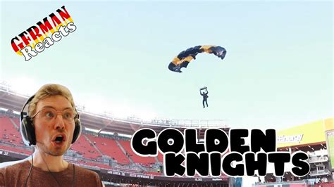 Golden knights stadium wallpaper hockey nhl hockey teams. GERMAN reacts to "Golden Knights Parachuters Jump into ...