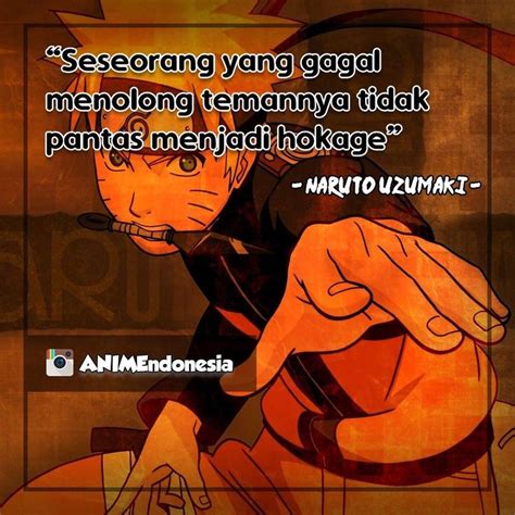 Naruto hokage famous quotes & sayings: ANIMEndonesia on Instagram: ""Seseorang yang gagal menolong temannya tidak pantas menjadi HOKAGE ...