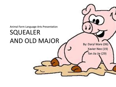 He serves as the justifying force for napoleon's corruption, working tirelessly to convince the animals that everything is great under napoleon's rulership even though it actually is worse in many ways. Squealer From Animal Farm Quotes. QuotesGram