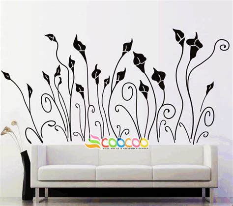 Check spelling or type a new query. Wall Decor Decal Sticker large vinyl Calla lily flower DC0166 | eBay