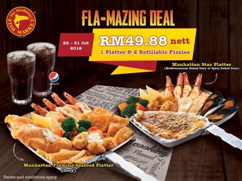 Please log in to make a review. The Manhattan Fish Market Fla-Mazing Deal (23 October 2018 ...