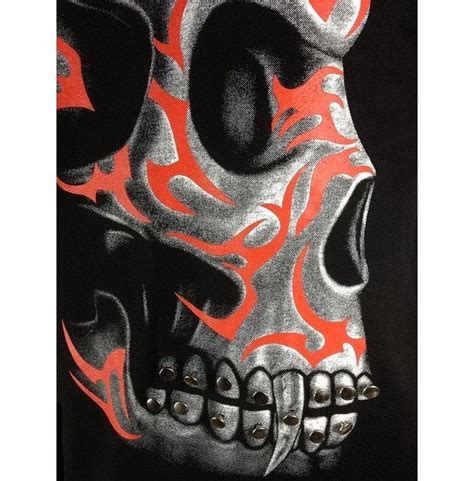 Sorry, tribal love chapter 2 is not available yet. Tribal Tattoo Hardcore Skull Head Vampire Biker T Shirt ...