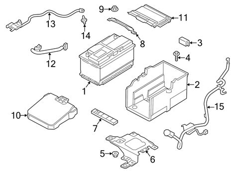 There's an 'i' terminal that's not used. Ford Escape Cable assembly. Positive cable. Alternator ...