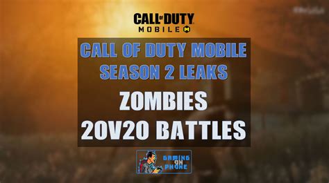 Registering with the free fire 2021 advanced server. Call of Duty Mobile Season 2 leaks: Zombie mode, 20v20 ...