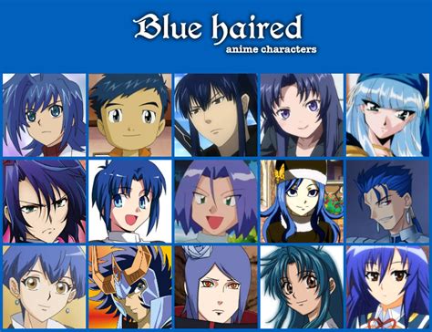 Blue is indeed my favorite color and many of my favorite. Blue haired anime characters by jonatan7 on DeviantArt