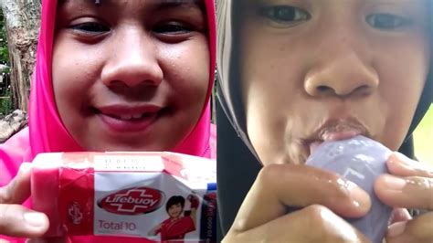 This media is not supported in your browser. Indonesian Woman Goes Viral For Reviewing Soaps By Tasting ...