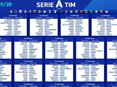 Vuoi guardare in tv tutta la serie a? Serie A Calendario / Serie A Domani Il Calendario ...