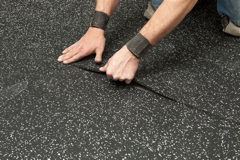 Rubber flooring is a great option for gyms because it can withstand a lot of weight and won't get damaged as easily by hard materials. How to Clean Rubber Floor Tiles