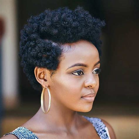 The internet keeps overflowing with hairstyles for women with the we understand that black women need separate hair advice based on their skin color, face shape and hair types and we are here to address the issue. 51 Best Short Natural Hairstyles for Black Women | StayGlam