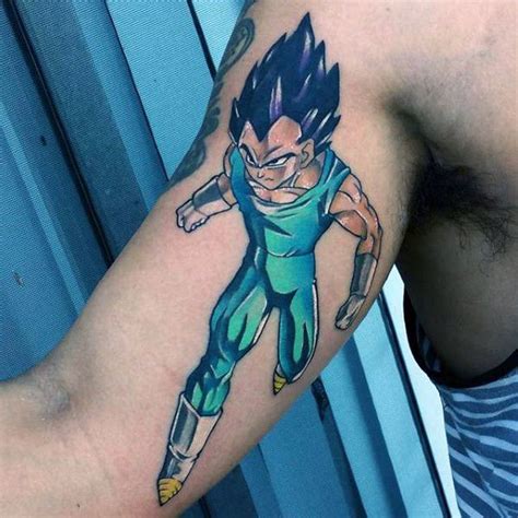 It is an adaptation of the first 194 chapters of the manga of the same name created by akira toriyama. 40 Vegeta Tattoo Designs für Männer - Drache Kugel Z Tinte ...