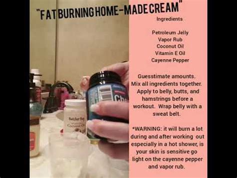 Cellulite removal fat burning slimming gel cream weight loss tighten muscles usa. Fat burning homemade cream - YouTube