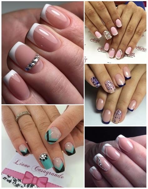 Unas faciles unas bellas decoradas manicura de unas y unas. Uñas Sencillas Manos Frances / 107 Diseños de Uñas ...