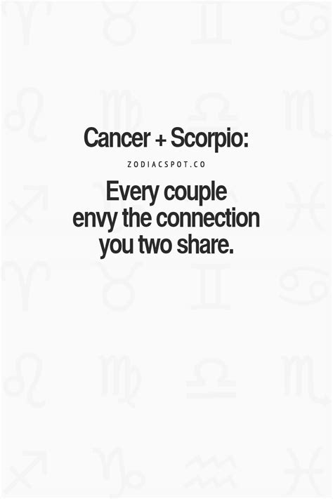 List 9 wise famous quotes about cancer and scorpio love: More Zodiac Compatibility here! (With images) | Scorpio and cancer, Cancer compatibility ...