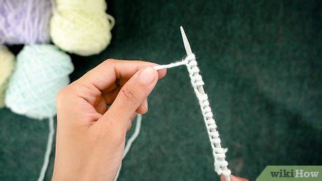 A seed stitch, for example, is made. How to Knit the Purl Stitch: 10 Steps (with Pictures ...