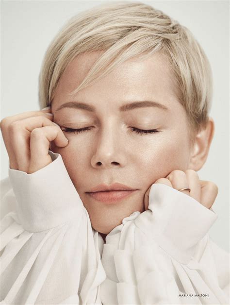 News & photos on dawson\'s creek & golden globe award winning actress. MICHELLE WILLIAMS n Elle Magazine, UK March 2019 - HawtCelebs