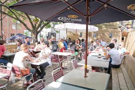 But some rituals and features may not be clear to a foreigner. Patios for Pride Weekend in Toronto