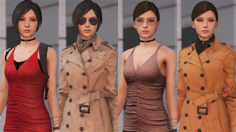 The first look at ada wong's character redesign for the resident evil 2 remake is revealed in a leaked image from the upcoming game. Ada Wong Resident Evil 2 Remake [Add-On Ped | Replace ...