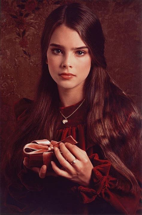 Brooke shields was the youngest cover model in history and was a movie star in her teens. 131 best Brooke Shields images on Pinterest
