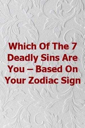 By determining which death note character most closely matches your sign, you may not see your exact personality reflected, but you might get a glimpse into which traits to keep an eye on so they don't balloon to teru mikami which attack on titan character are you, based on your zodiac sign? 29 7 Deadly Sins Astrology - Astrology Today