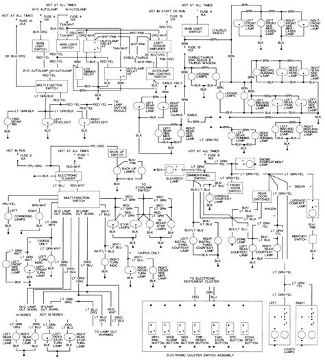 1993 toyota pickup wiring diagram as well as 1992 buick. 2002 Mercury Sable Wiring Diagram - Wiring Diagram Schemas