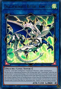 Monstruo que tiene equipada a esta carta. Dracheneinheit-Ritter - Romulus Rising Rampage ...