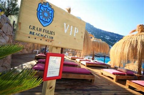 Maybe you would like to learn more about one of these? Zona Vip Beach Club Gran Folies - Picture of Beach Club ...