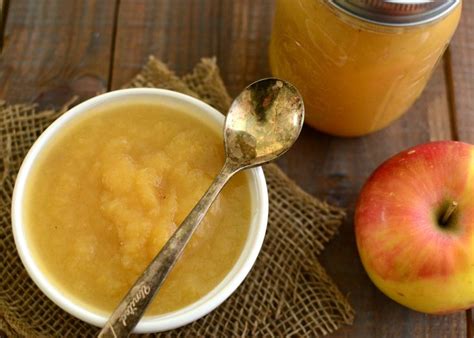 You may try that, but it'll definitely increase the glycemic load of your applesauce, as juice has no fibre. Old-fashioned applesauce | Recipe | Canned applesauce ...